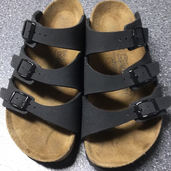 Birkenstock Shoes - Birki’s Birkenstock 3 Strap Black Sandals